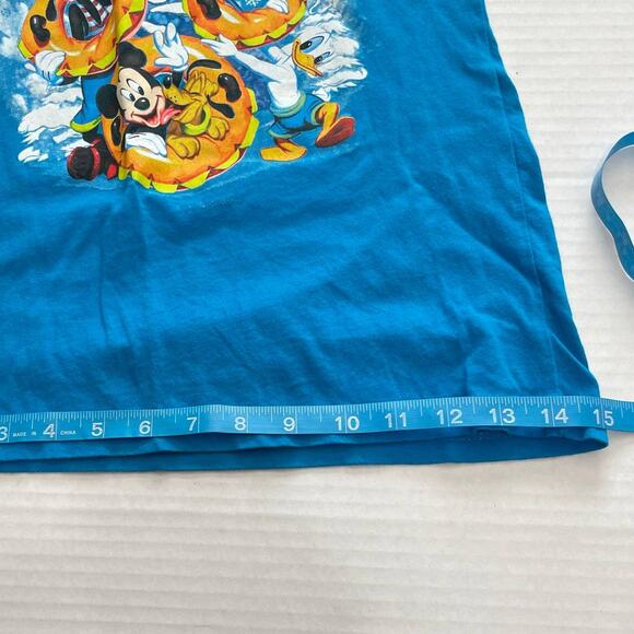 Disney Parks WDW Womens Shirt Small Blizzard Bleach T Shirt Mickey Donald Goofy - Picture 7 of 7